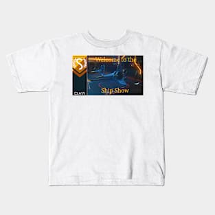 No mans sky themed Welcome to the ship show Kids T-Shirt